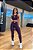 CONJUNTO LET'S GYM SMASH BEACH TENNIS BERINJELA - Imagem 1