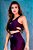CONJUNTO LET'S GYM SMASH BEACH TENNIS BERINJELA - Imagem 5
