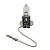AVX - ☑ - LAMPADA 12496 1 POLO 12V 1 POLO - REFERÊNCIA PHILIPS 12496 / OSRAM 7507 (AVX 11458) - Imagem 1