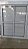 porta balcão persiana automática alumínio branco - Imagem 1