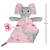 Naninha com Prendedor de Chupeta Elefante Rosa - Buba - Imagem 4