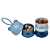 Potes Empilháveis Para Armazenamento de Leite em Pó e Snack Azul - Imagem 8