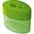Apontador com deposito 2 furos cis-346 plastico cores sort. - sertic (cx.c/12) - Imagem 3