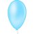 Balao 7 liso azul claro pic pic - riberball (pct.c/50) - Imagem 1