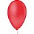 Balao 7 liso vermelho pic pic - riberball (pct.c/50) - Imagem 1