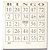 Bloco para bingo jornal 110x100mm 100 folhas - grafica guerra (pct.c/15) - Imagem 1