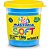 Massa para modelar soft 150g.azul bs.amido - acrilex (pote) - Imagem 1