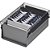 Fichario de mesa c/ base de aco 3x5 fume - acrimet (unidade) - Imagem 1
