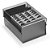 Fichario de mesa c/ base de aco 4x6 fume - acrimet (unidade) - Imagem 1