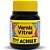 Verniz vitral amarelo ouro 37ml. - acrilex (cx.c/06) - Imagem 1