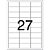 Etiqueta a4 a4355 100 fls 31,0 x 63,5 mm - pimaco (cx.c/2700) - Imagem 2