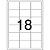 Etiqueta a4 a4361 100 fls 46,5 x 63,5 mm - pimaco (cx.c/1800) - Imagem 2