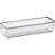 Organizador potes retangu.grand.24x8x5,5cm - acrimet (cx.c/04) - Imagem 1