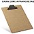 Prancheta duratex oficio mdf c/prendedor plast. - acrimet (cx.c/24) - Imagem 1