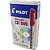 Caneta para cd 1.0mm ponta fina vermelho - pilot (cx.c/12) - Imagem 1