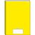 Caderno brochurao capa dura stiff 48 folhas amarelo - jandaia (pct.c/10) - Imagem 1