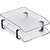 Caixa correspondencia dupla acrilica classic cristal - acrimet (unidade) - Imagem 1