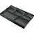 Organizador de gaveta preto 32x20cm c/ divisoes - acrimet (unidade) - Imagem 1
