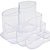 Acessorio para mesa porta caneta/clips/lemb.crist. - dello (unidade) - Imagem 1