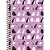 Caderno 20x1 capa dura cliff feminino 320fls. - foroni (pct.c/02) - Imagem 3