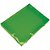 Pasta aba elastica plastica oficio 40mm verde soft - polibras (pct.c/10) - Imagem 1