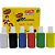 Tinta guache 015ml escolar 18ml c/pincel 6 cores - radex (estojo) - Imagem 1
