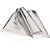 Papel cartolina laminado 48x60cm. prata - v.m.p. (pct.c/20) - Imagem 1