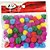 Aviamento pompom multicolor#4 15mm c/80unidades - kit (pacote) - Imagem 2