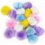 Aviamento pompom multicolor#1 25mm c/20unidades - kit (pacote) - Imagem 3