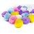 Aviamento pompom multicolor#1 25mm c/20unidades - kit (pacote) - Imagem 1