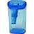 Apontador com deposito cis-370n plast.transp.cores - sertic (pote-24) - Imagem 2