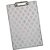 Prancheta plastica of.luxo metal fume - maxcril (unidade) - Imagem 1