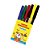 Caneta hidrografica 06 cores - maripel (pct.c/12) - Imagem 1