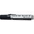 Pincel quadro branco qb recarregavel preto - compactor (cx.c/12) - Imagem 2
