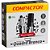 Pincel quadro branco qb recarregavel preto - compactor (cx.c/12) - Imagem 1