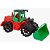 Trator carregadeira kraft 38x15x18 so - kendy brinquedos (unidade) - Imagem 1