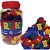 Brinquedo para montar bricks blocos montagem 100peca - pais e filhos (pote) - Imagem 1