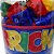 Brinquedo para montar bricks blocos montagem 100peca - pais e filhos (pote) - Imagem 3