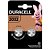 Pilha bateria botao cr2032 - duracell (ct.c/02) - Imagem 1
