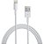 Cabo usb light 8p 3.0a 1,0m branco - flex (unidade) - Imagem 1