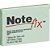 Bloco de recado autoadesivo notefix 100f.76mmx102mm verde - 3m (unidade) - Imagem 1