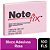 Bloco de recado autoadesivo notefix 100f.76mmx102mm rosa - 3m (unidade) - Imagem 2