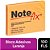 Bloco de recado autoadesivo notefix 100f.76mmx102mm laranj - 3m (unidade) - Imagem 2