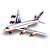 Aeronaves aviao aerobus concept 33cm(s) - brinquemix (unidade) - Imagem 1