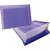 Pasta sanfonada plastica a4 12 divisoes lilas - acp (unidade) - Imagem 1