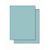 Papel cartolina azul escolar 50x66cm.140grs. - jandaia (pct/100) - Imagem 1
