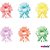 Laco pronto liso 20mmx40cm. candy colors sor.bl - emfesta (pct.c/10) - Imagem 1