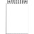 Caderneta apontamento 1/16 preta c.d espiral 64 folhas - tamoio (pct.c/10) - Imagem 2