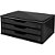 Suporte para monitor 3gavetas 39x26x16 mdf black pi - souza (unidade) - Imagem 2