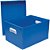 Caixa organizadora the best box g 437x310x240 az - polibras (unidade) - Imagem 1
